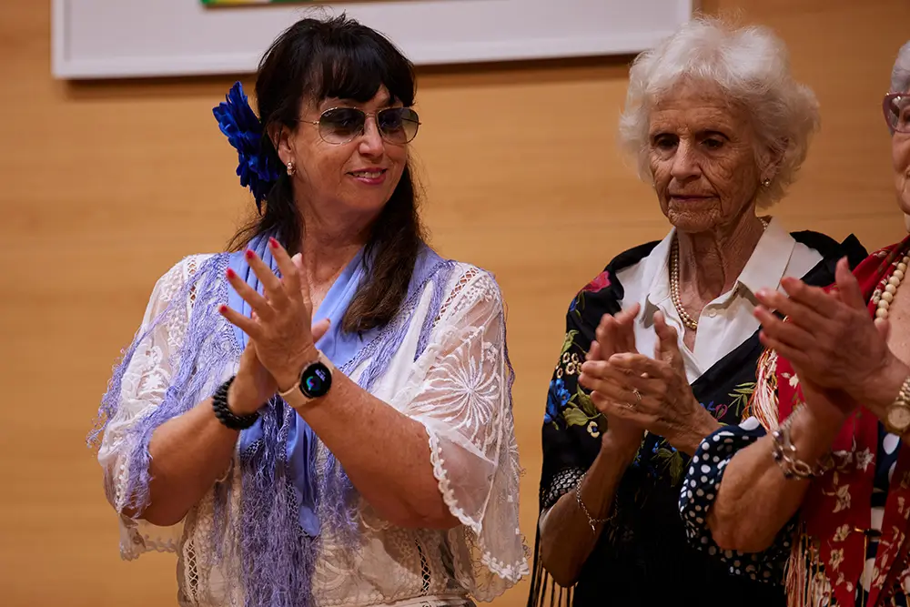 Inmaculada Gutiérrez es una de las voces fundadoras de este coro.