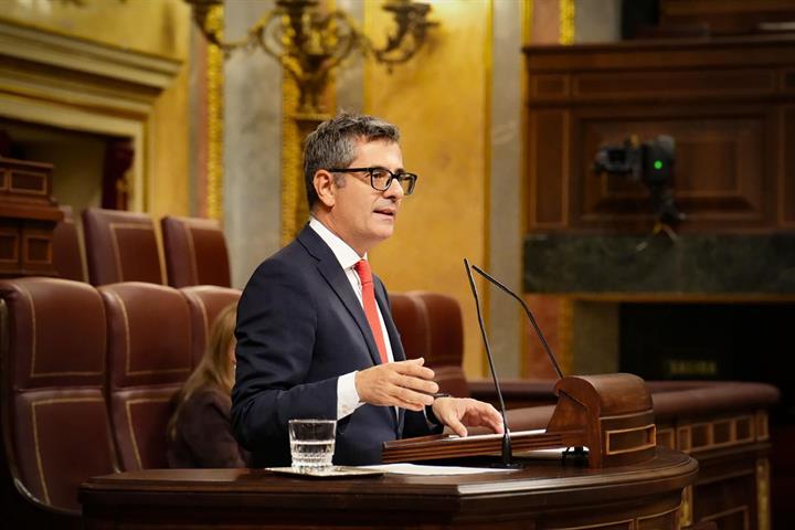 Feliz Bolaños, el ministro de la Presidencia, Justicia y Relaciones con las Cortes