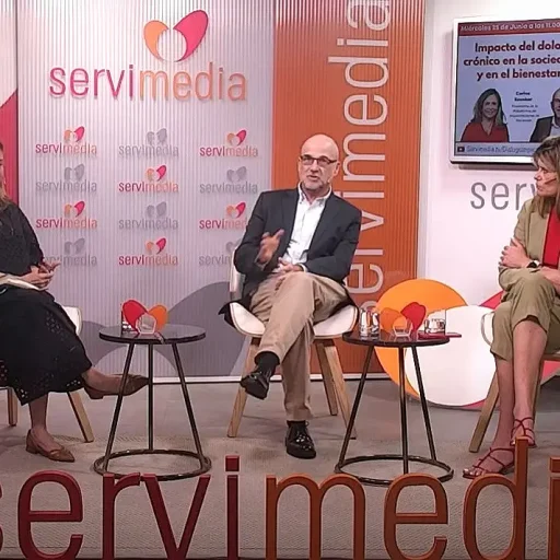 Instante del Diálogo Servimedia 'Impacto del dolor crónico en la sociedad y en el bienestar'.